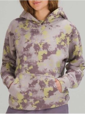 Ptp 26 lululemon athletica Lavender & Yellow Cloudwash Hoodie